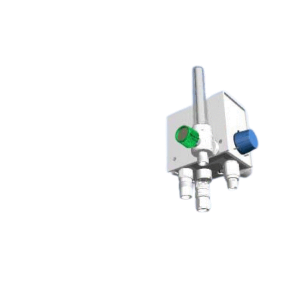 BLENDER SERIE BAJO FLUJO CON FLUJOMETRO DE 0 A 15 LPM REF 2003FL BIO-MED