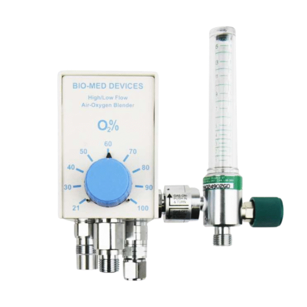BLENDER SERIE BAJO FLUJO CON FLUJOMETRO DE 0 A 15 LPM REF 2003FL BIO-MED