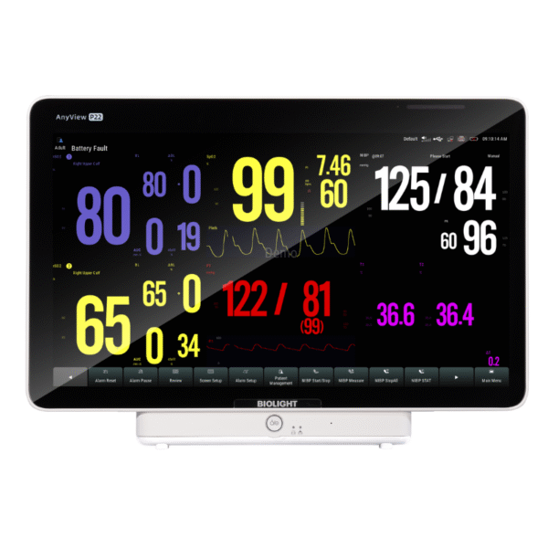 Monitor Modular P22 Biolight | Monitoreo Integral de Alta Complejidad