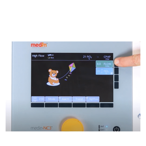 VENTILADOR NEONATAL NO INVASIVO REF NC3 MEDIN