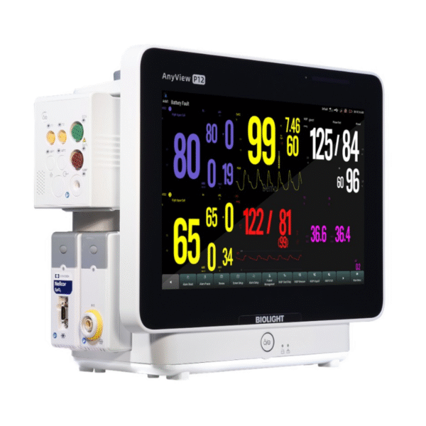 Monitor Modular P12 Biolight | Precisión Neonatal y Versatilidad Clínica