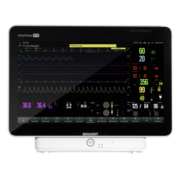 Monitor Modular de Paciente P15 Biolight | Serie P de Alta Precisión