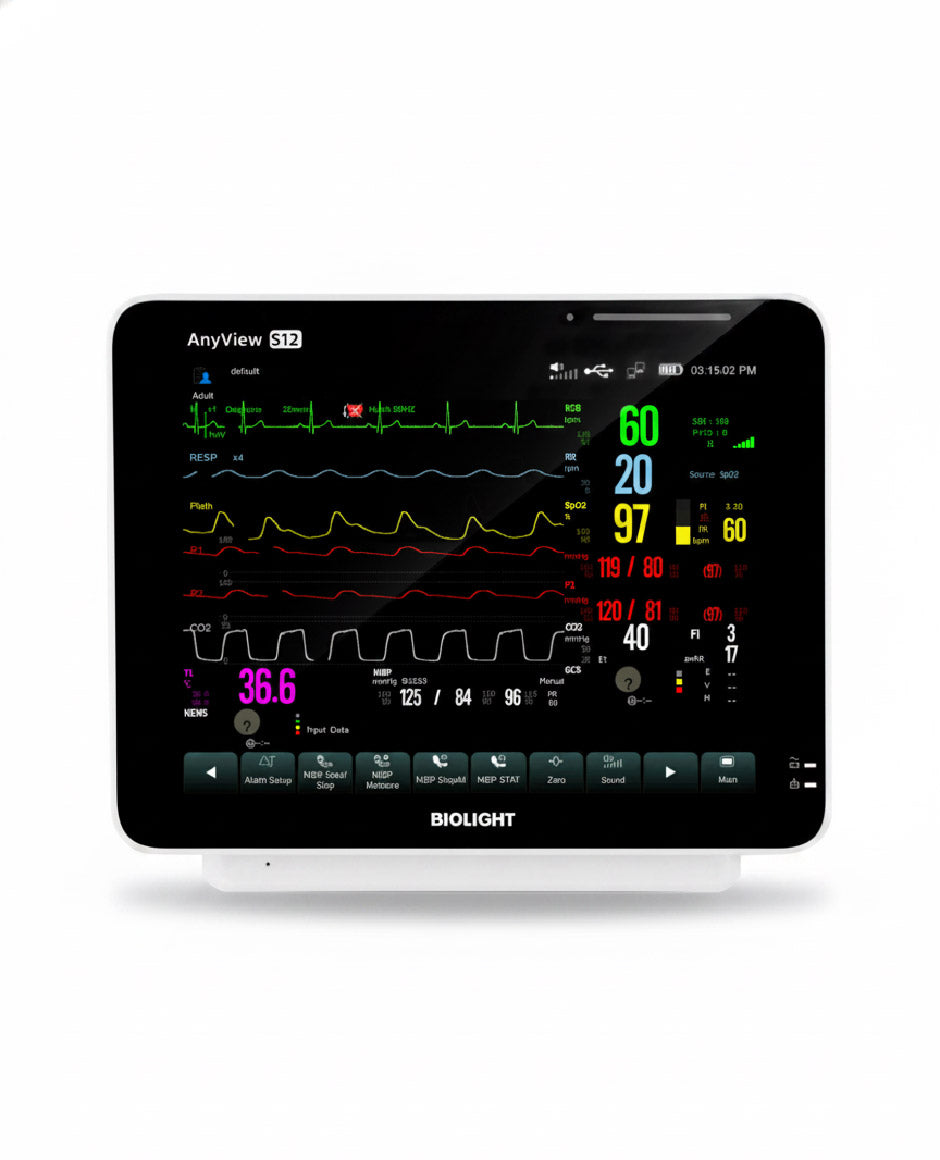 Monitor de Paciente Biolight S12 | Monitoreo Avanzado con Tecnología IoT