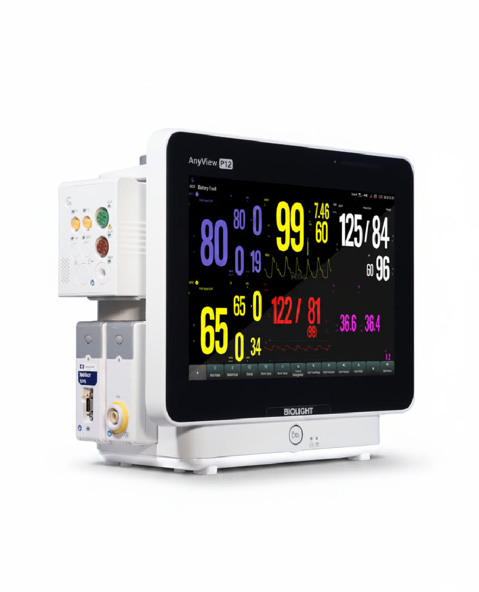 Monitor Modular P12 Biolight | Precisión Neonatal y Versatilidad Clínica