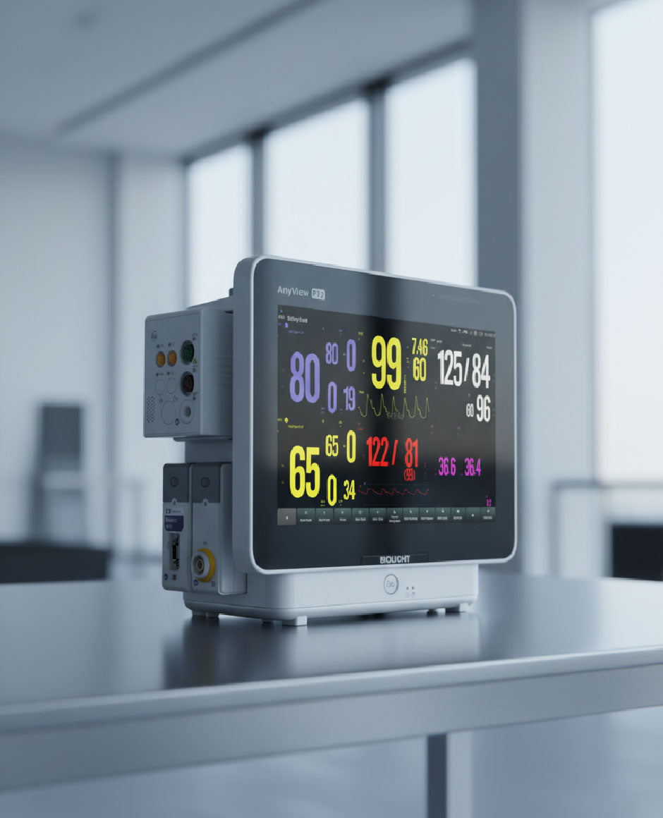 Monitor Modular P12 Biolight | Precisión Neonatal y Versatilidad Clínica