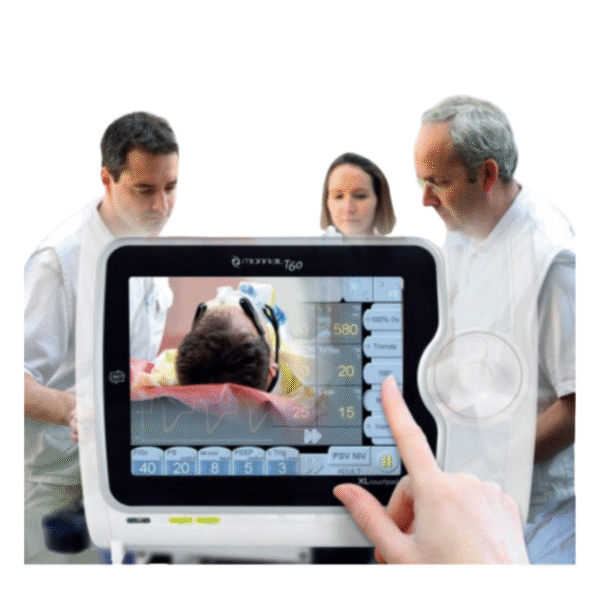 VENTILADOR MECANICO DE TRANSPORTE MONNAL REF T60 AIR LIQUIDE