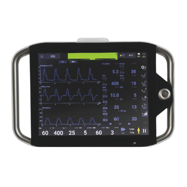 VENTILADOR CUIDADO INTENSIVO ADULTO PEDIÁTRICO MONNAL REF TEO AIR LIQUIDE