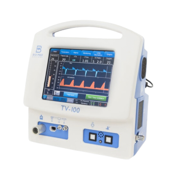 VENTILADOR MECÁNICO NEONATAL PEDIÁTRICO ADULTO REF TV-100 BIO-MED