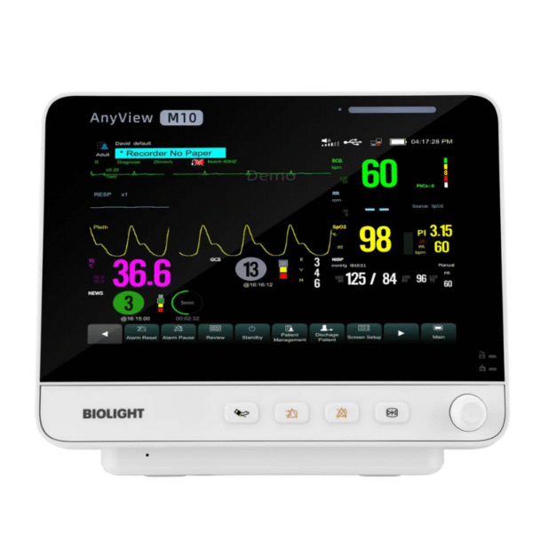 Monitor de Signos Vitales M10 Biolight | Compacto y Confiable para Uso Clínico